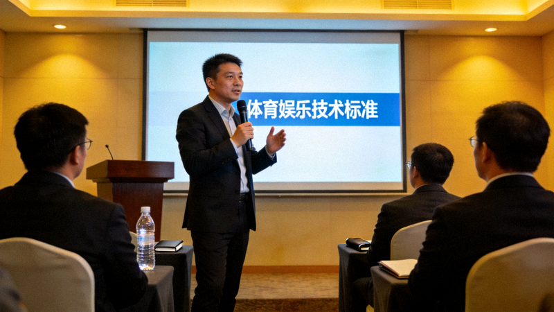 爱游戏技术专家在行业论坛上发表关于体育娱乐技术标准的演讲