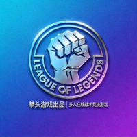 英雄联盟游戏Logo - 拳头游戏出品的多人在线战术竞技游戏