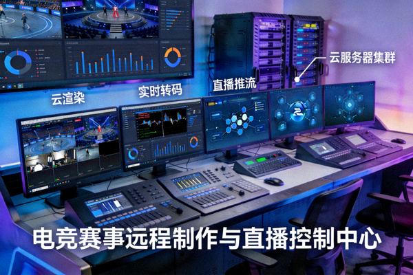 基于云技术的电竞赛事远程制作与直播控制中心
