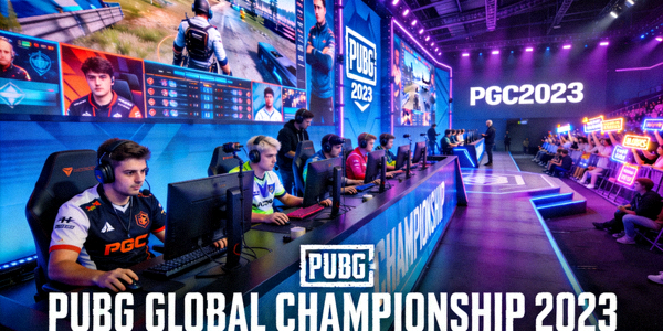 PUBG全球锦标赛PGC2023比赛现场 - 多支战队同场竞技