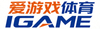 爱游戏体育官方网站品牌标识图片，橙蓝色调的IGAME体育平台标志